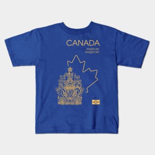 Canada passport 2023 Kids T-Shirt